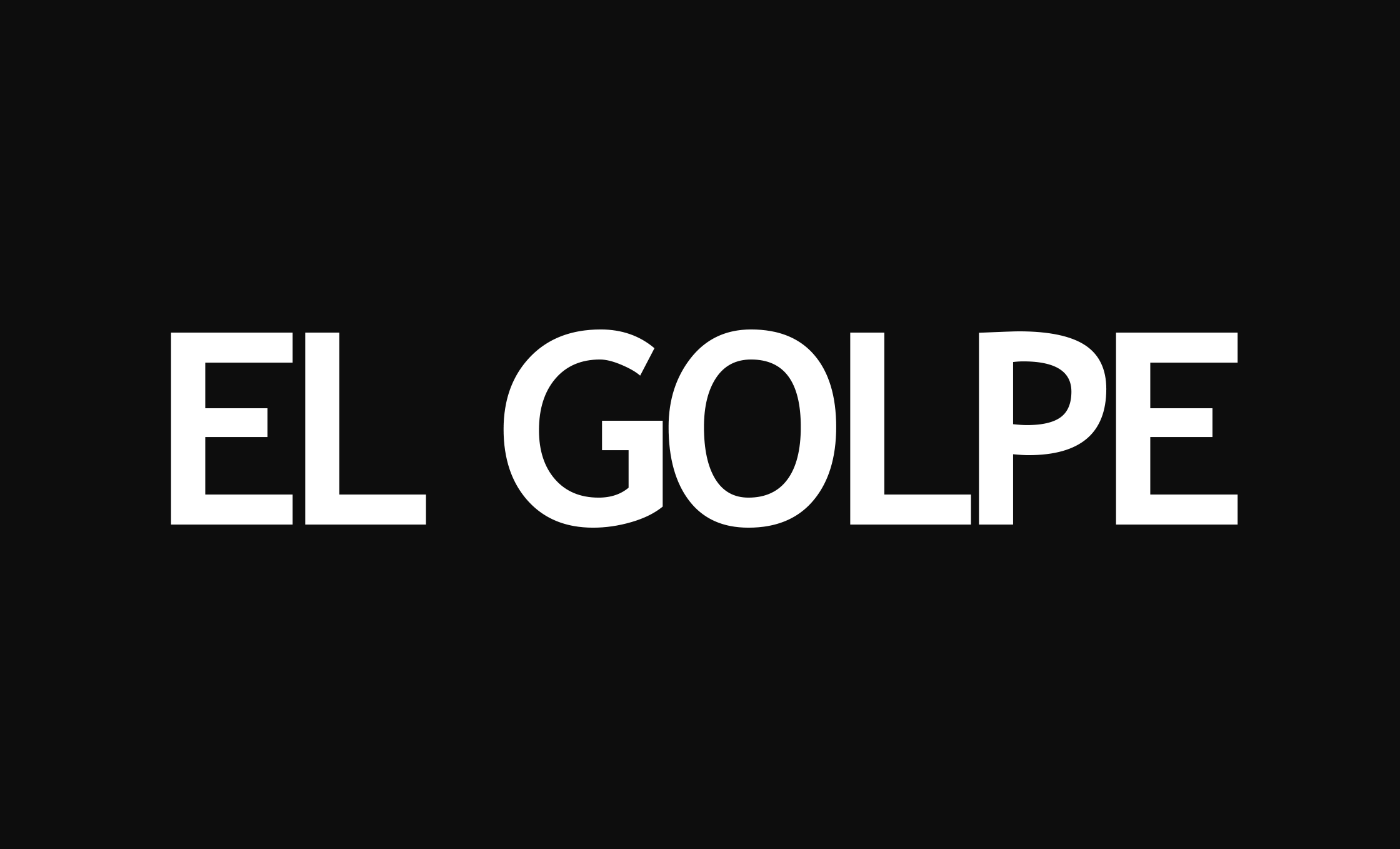 el golpe